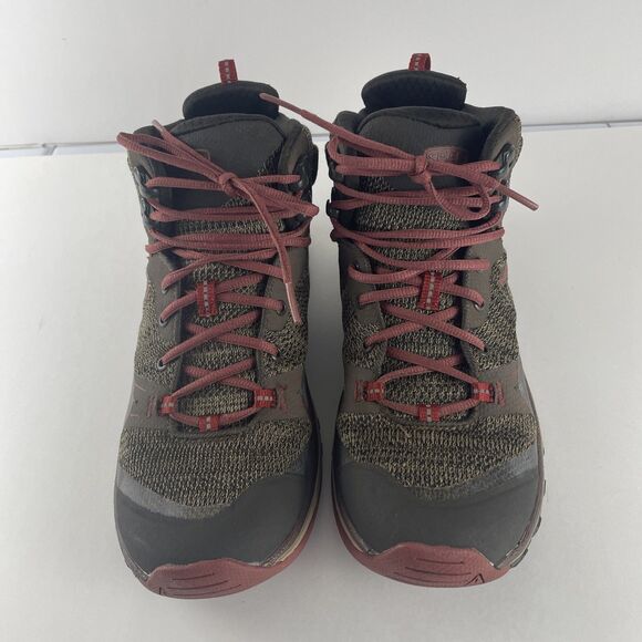 Keen Boots Womens 7.5 Terradora Mid Waterproof Hiking Brown Comfort 1017687 - Picture 1 of 6